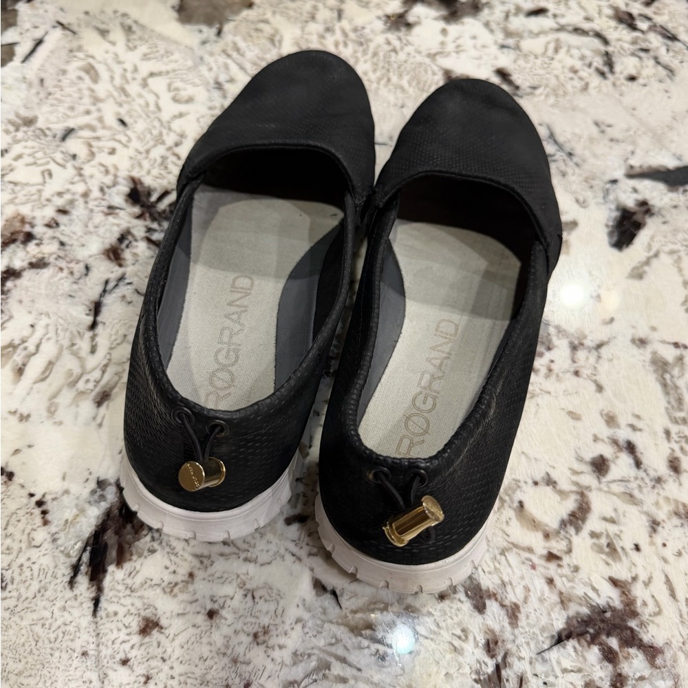 Cole Haan 11B Women's Black Loafers- style comfort and Class.